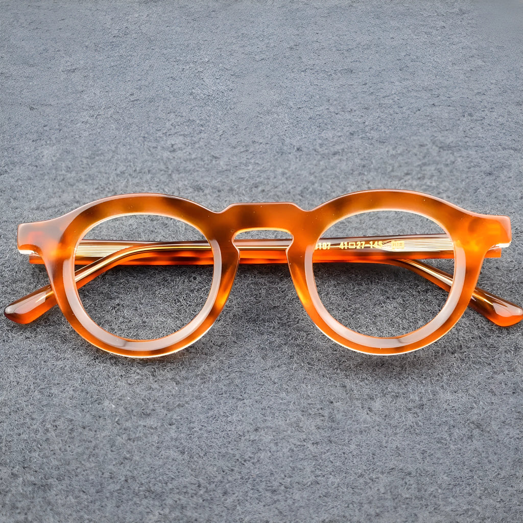 Men's hip-hop sunglasses with plate frame and colour stitching in box style