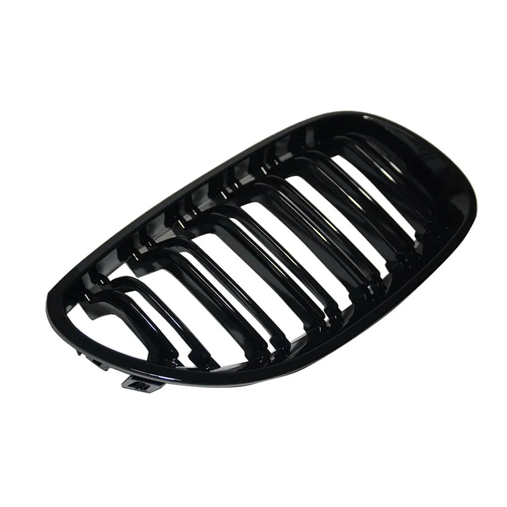 Carbon fibre effect ABS front grille for BMW 5-Series E60 and E66 models 2004-2009