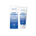 60g container of sweat absorbing facial lotion with witch hazel, shea butter, and vitamins C and E