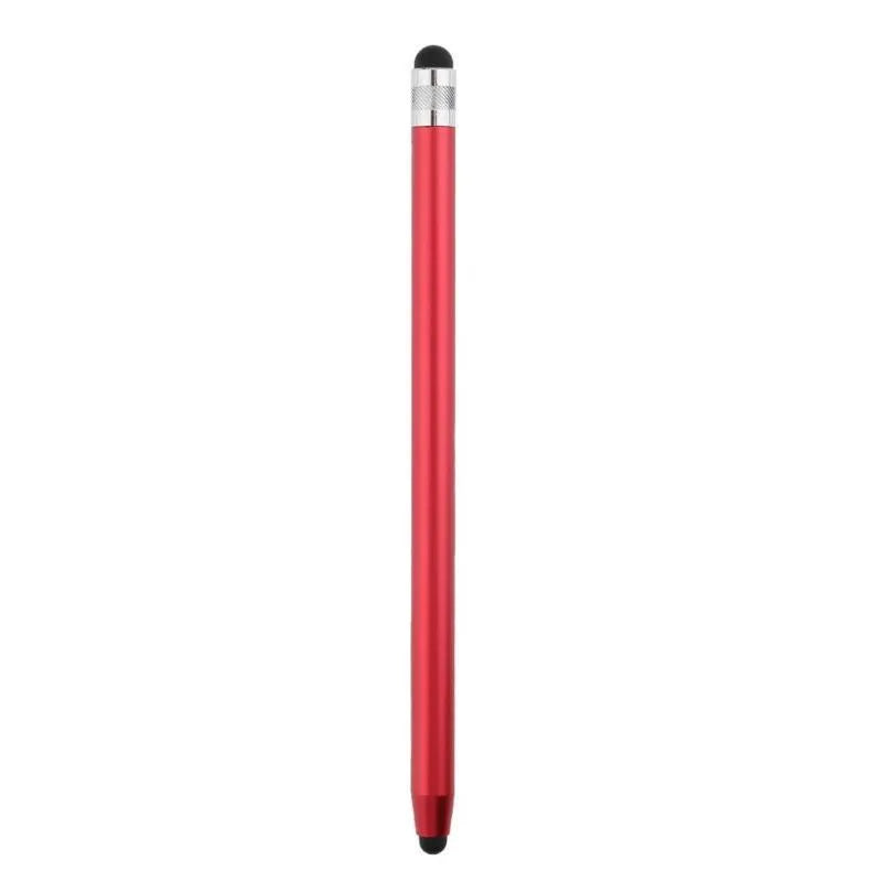 Metal touch screen stylus pen with double tip design in various colour options