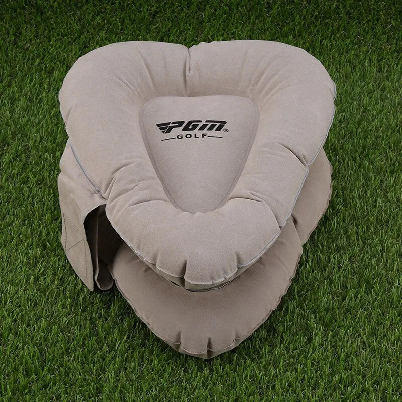 Golf swing corrector training aid with PVC fluff material and retractable air nozzle for swing posture practice