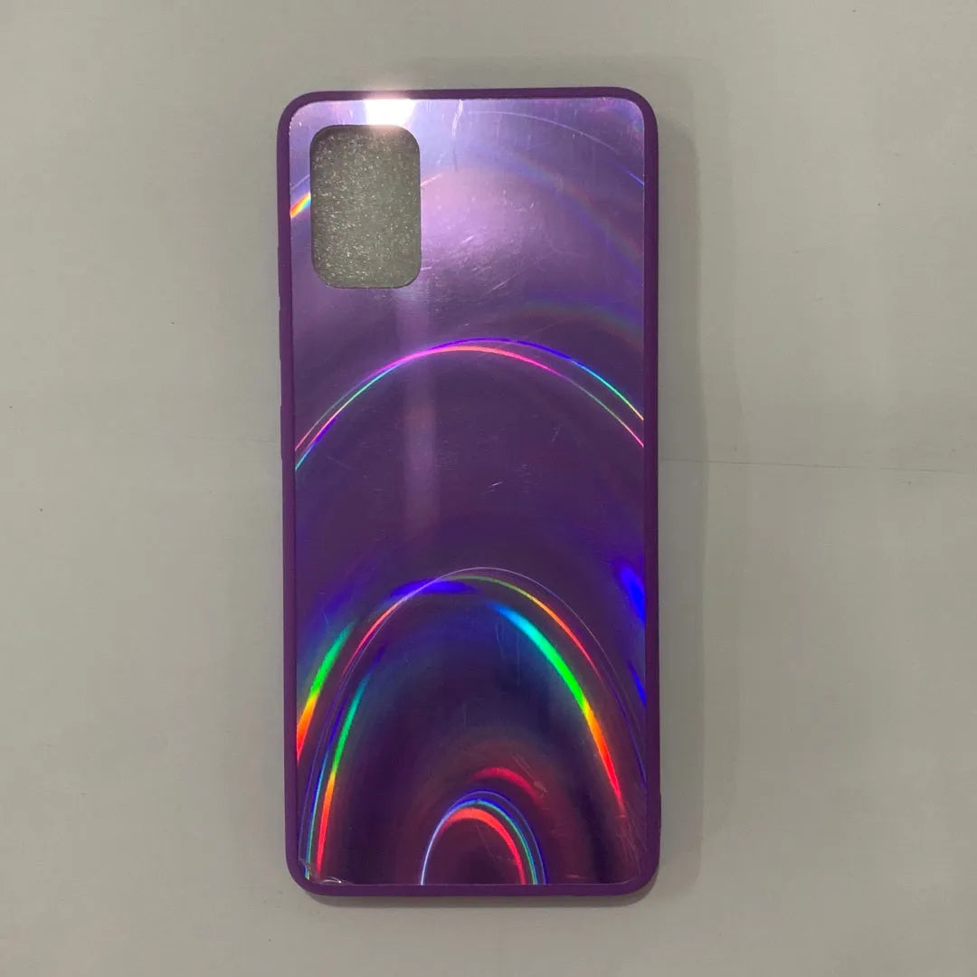 Marble pattern shockproof silicone phone case for Samsung Galaxy models on a table.