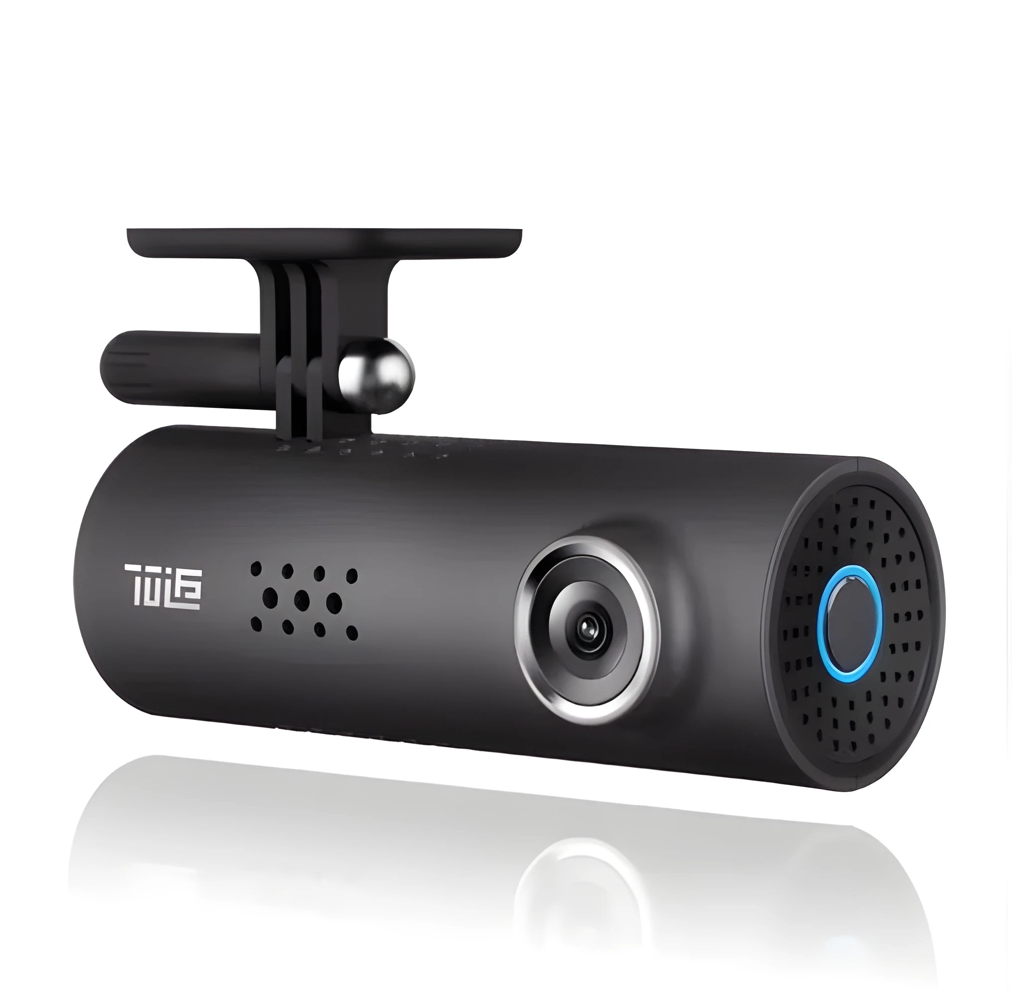 Car dash smart WiFi DVR 130 degree wide-angle 1080P FHD camera with voice control and magnetic mount