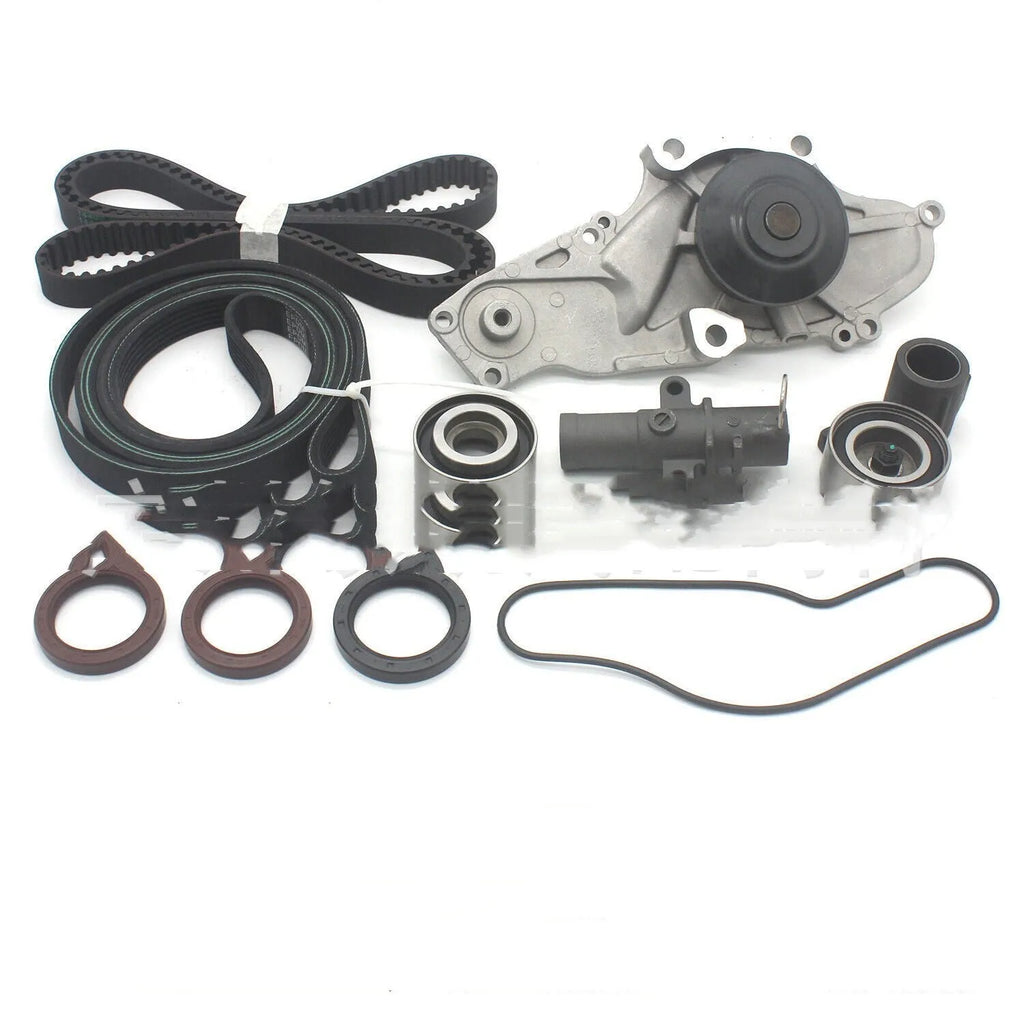 Car belt and water pump assembly kit for vehicle cooling system repairs