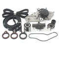 Car belt and water pump assembly kit for vehicle cooling system repairs