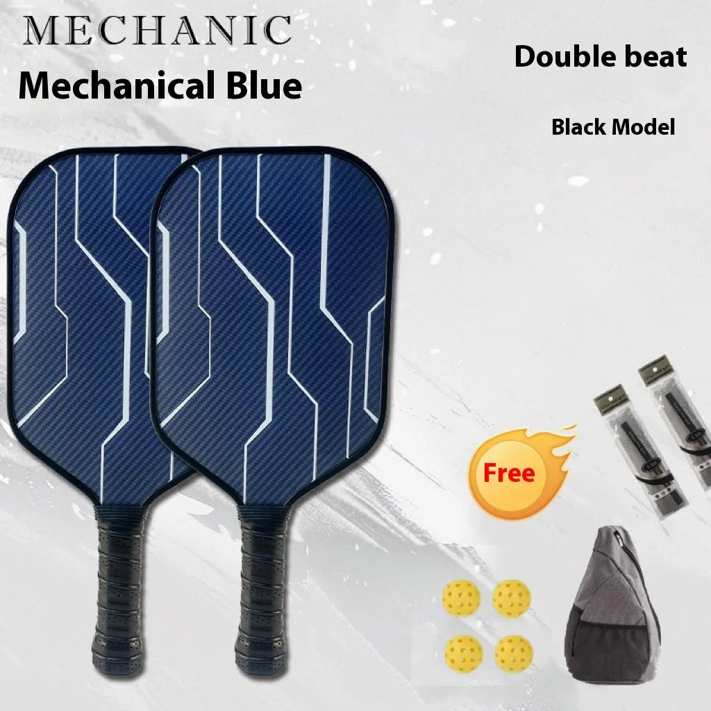 Peak Kevlar carbon fiber frosted table tennis racket plate with diagonal bag and balls in multi-colour options