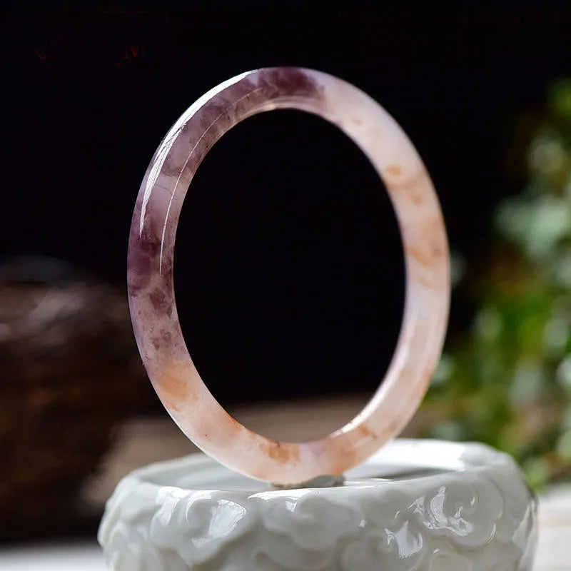 Jade Violet geometric bracelet for women in Flat Bar and Round Bar styles.