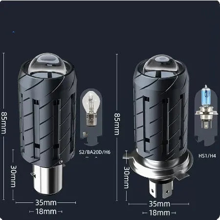 H4 LED headlight conversion bulb for Chunfeng 150NK motorcycle with far and near light integration