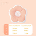 Adjustable cotton flower collar for cats in various colours on a white background