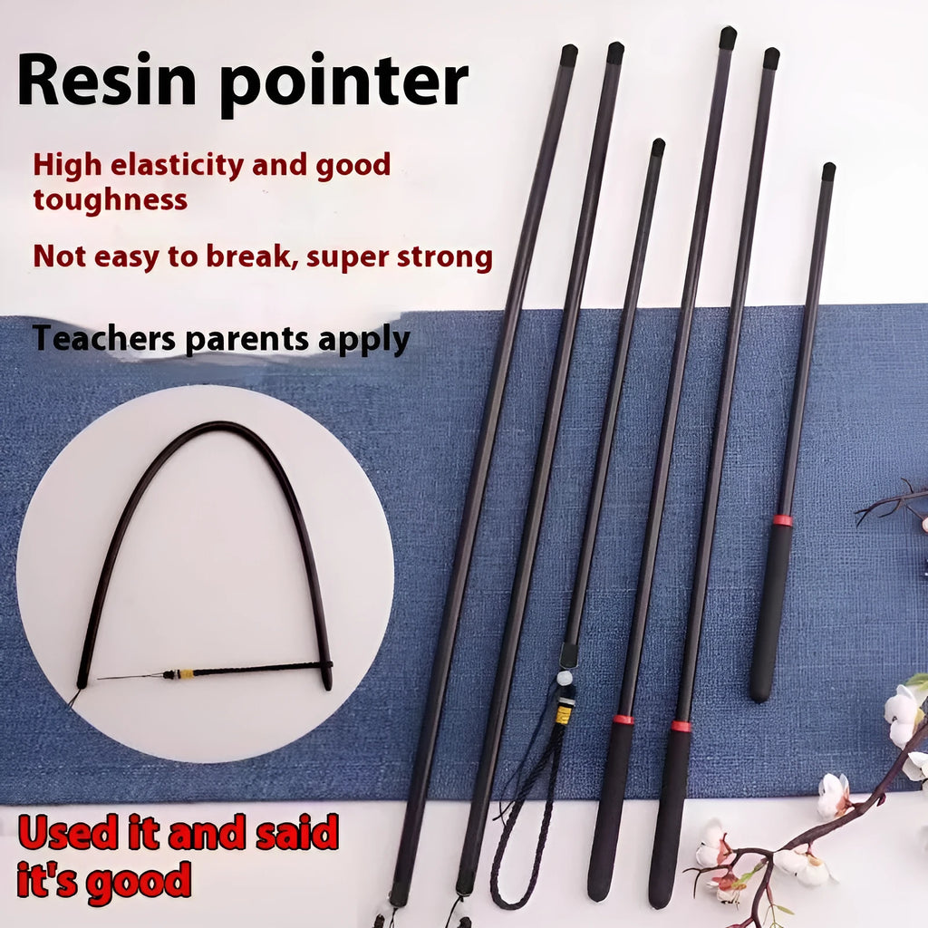 Resin measuring tape pointer for sewing and craft measuring tapes
