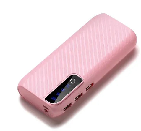 20000mAh mini power bank measuring 142x64x23mm with 2A fast charging port