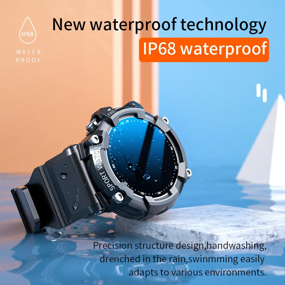ATTACK 3 IP67 waterproof smart sports watch with colour screen on wrist