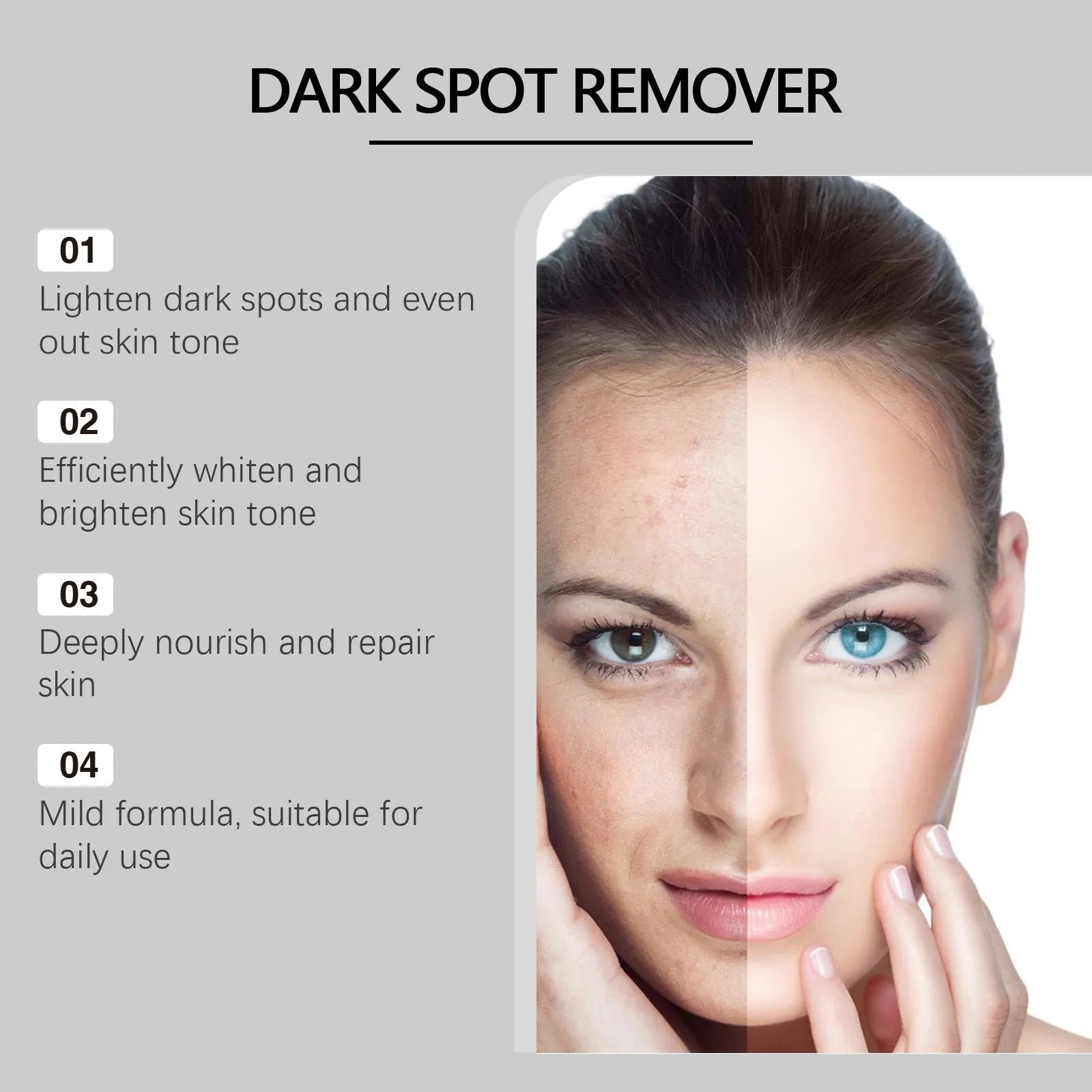 15g facial essence cream container for skin brightening and hydrating with jojoba oil and vitamin C