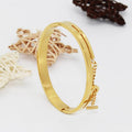 Geometric titanium steel bracelet for women in silver colour