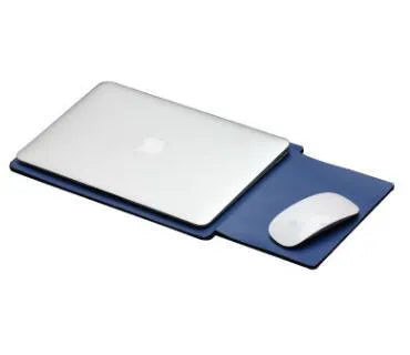 Microfibre leather laptop sleeve for MacBook Air and Pro in 11, 12, and 13 inch sizes with colour options
