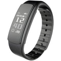 I6 smart sports bracelet in black or green with 0.96-inch touch screen display