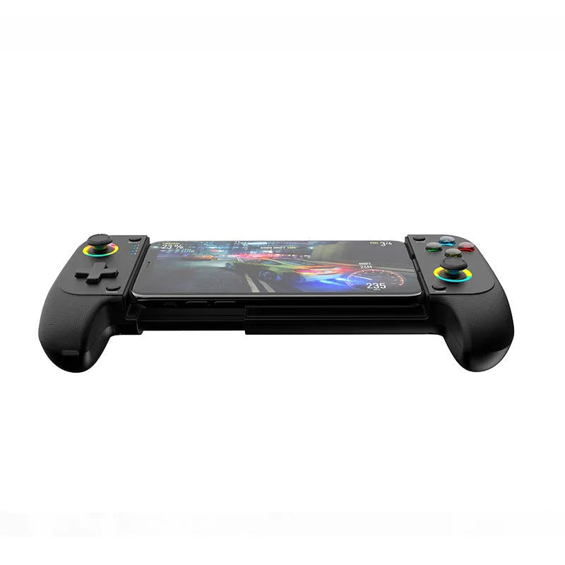 Bluetooth wireless game controller for Android and iOS mobile devices with type-C port