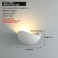 Black or white aluminium alloy waterproof IP65 LED lamp for courtyard or bedside.