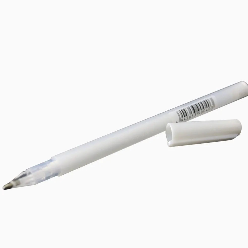 Touchnew black highlight pen with 0.8mm tip for hand painting, showing gold silver white ink options