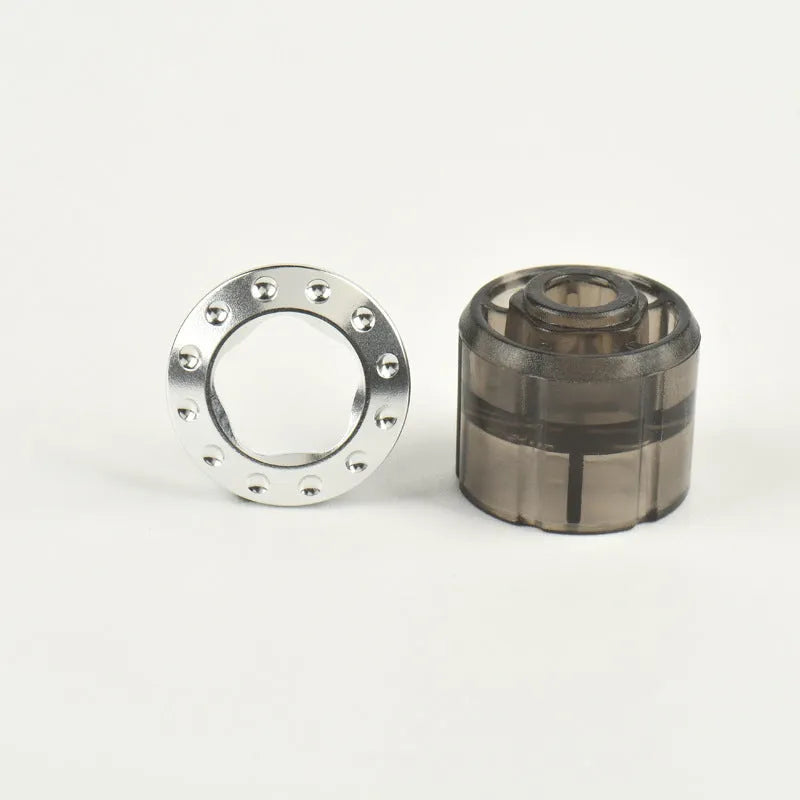 IQO LUMA cigarette holder metal replacement cap with dismantlement tool for ILUMA Prime in Black colour