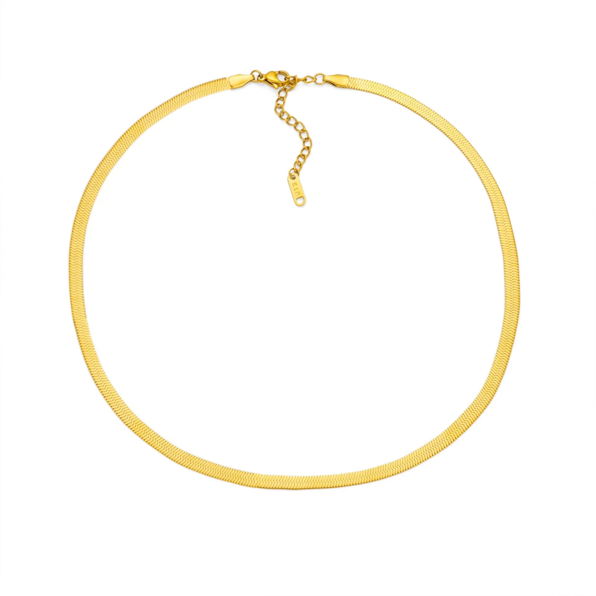 Titanium steel number letter necklace with 40.5cm chain and electroplated gold or silver finish