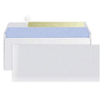 Blue anti opening self-adhesive confidential envelope measuring 105x240mm for document security