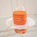 PVC bucket gel bag with heart pattern in various colour options
