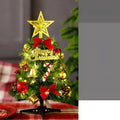 30cm mini Christmas tree made from PVC, available in colour A or B, shown as a tabletop Christmas decoration