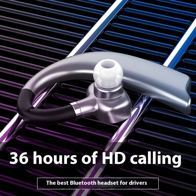 FsrdGT X23 single ear Bluetooth headset with ear hook design, plastic body, black colour