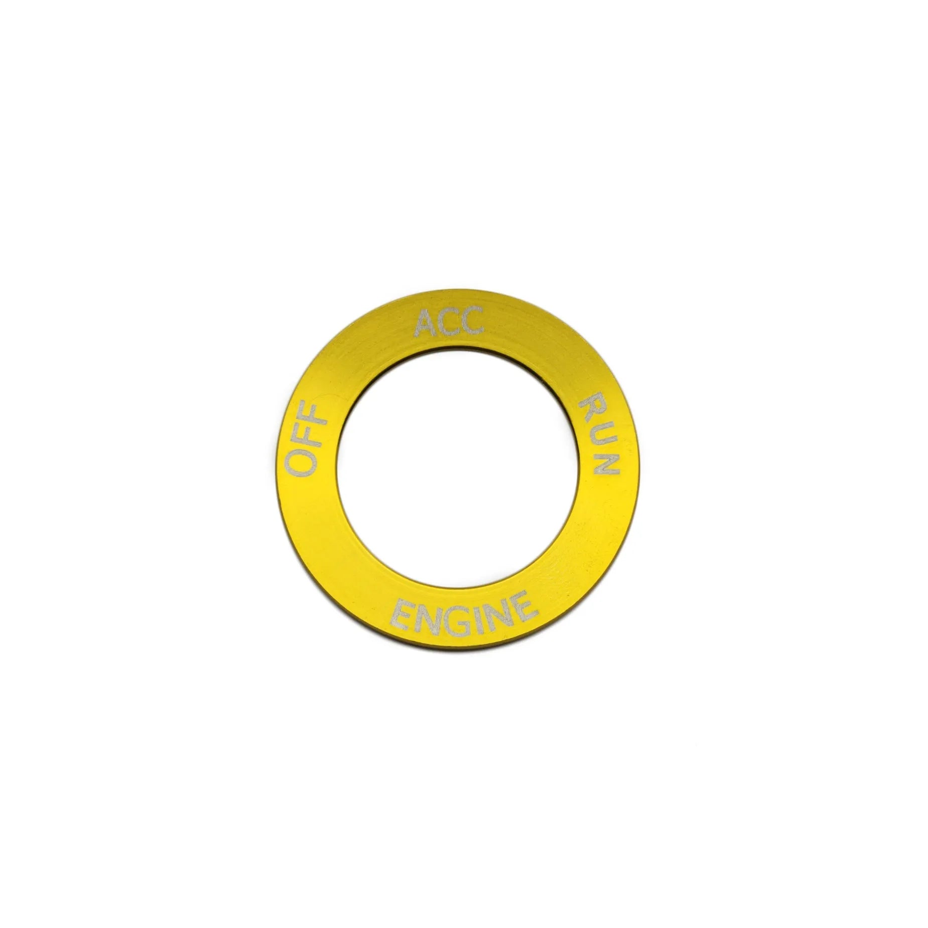 Aluminium alloy air conditioning knob decorative ring for Dodge Challenger and Jeep Grand Cherokee