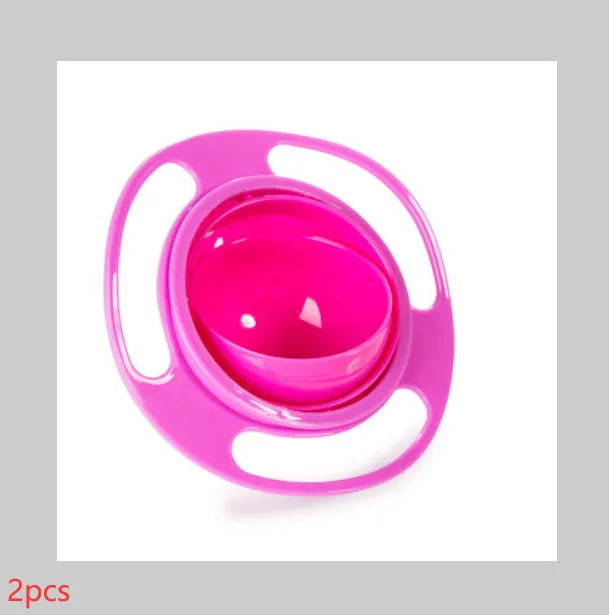 Children's rotating balance bowl in plastic, blue colour, suitable for toddlers over 24 months