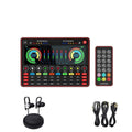 G4 professional live sound card and condenser microphone set with LCD display and remote control.