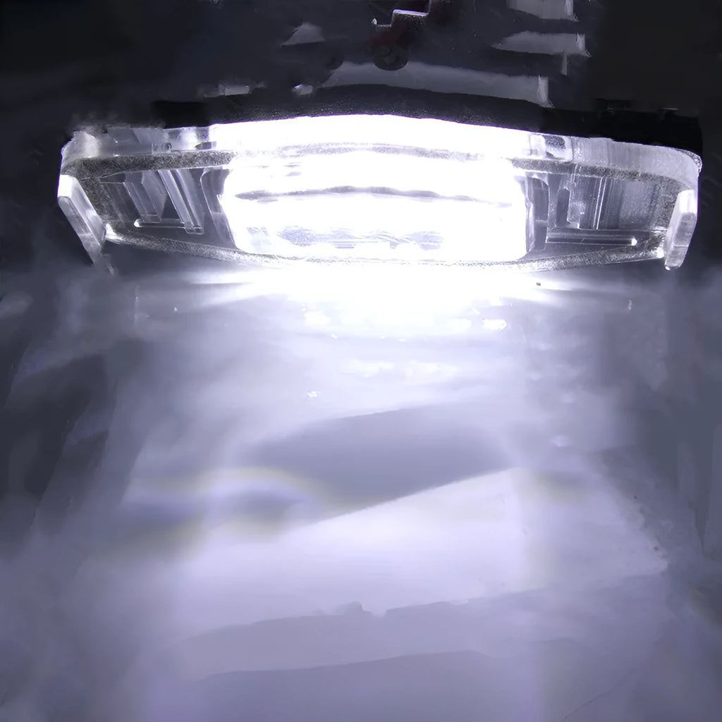 Cool white LED license plate light unit for Honda Civic with plastic housing