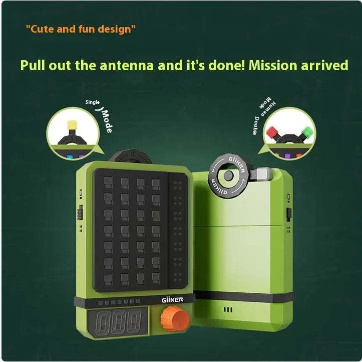 Super Password Machine logical reasoning toy in Passenger Code Machine colour, ABS construction, 13x5x5cm size