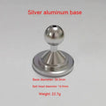 Aluminium alloy dashboard mounting base plate in silver or black for vehicle device organisation
