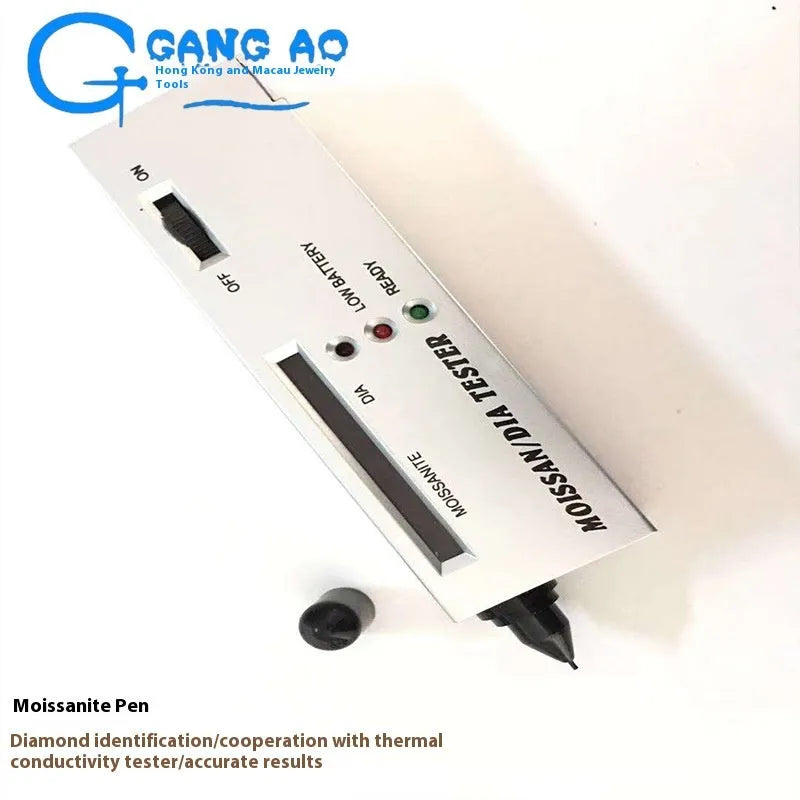 White intelligent calorimeter moissanite detector handheld tool for diamond authentication