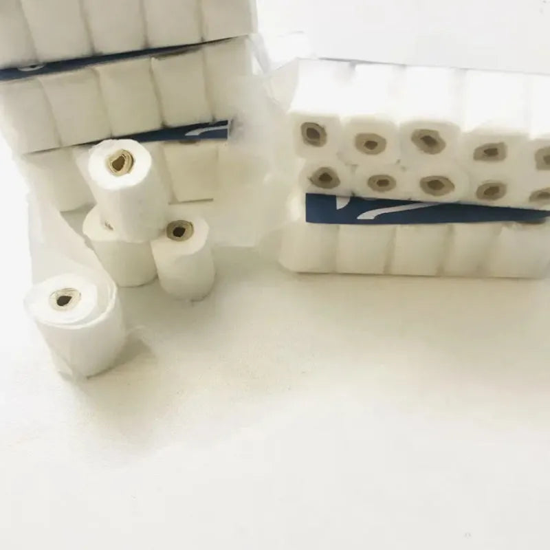 Simulated tissue roll paper model with 30x15x80mm dimensions for children's role-play activities
