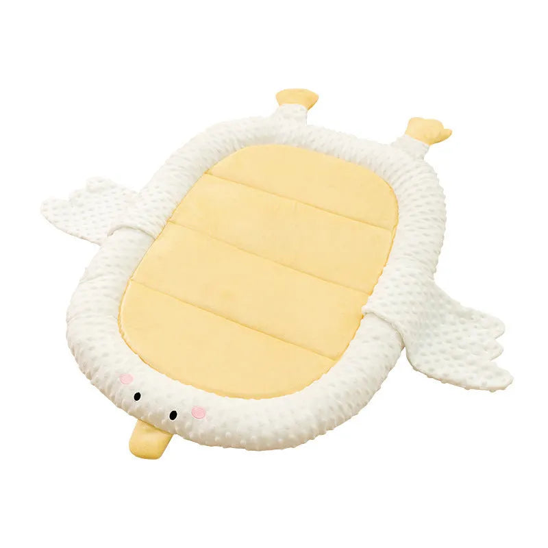 Orthopedic dog bed with supportive foam mattress and removable cover in sofa style