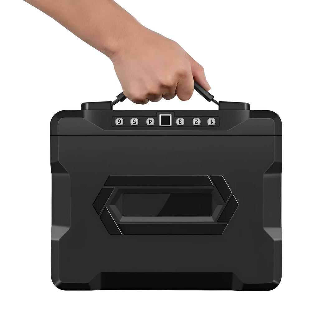 L12 Mechanical 6500G portable safe box with youjingang construction and combination lock