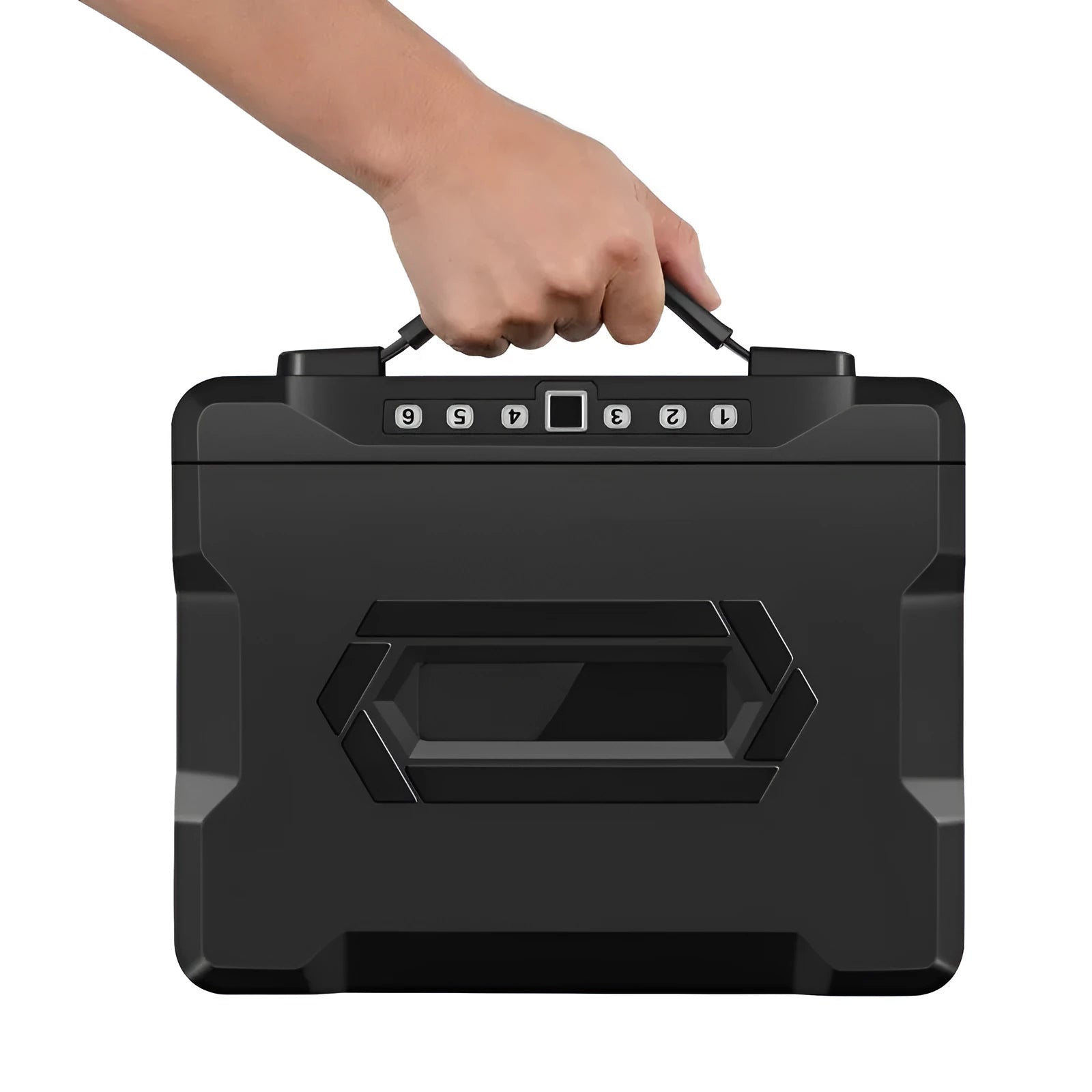 L12 Mechanical 6500G portable safe box with youjingang construction and combination lock