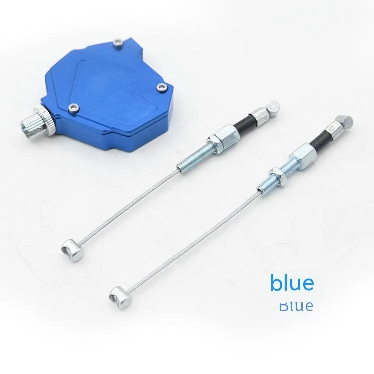 Aluminium alloy motorcycle clutch labour-saving box kit shown in multiple colour options.