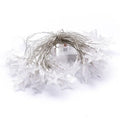 3 metre LED star light string with 20 warm white glass bulbs for outdoor holiday decoration