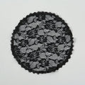 Round bridal head cover with flower decoration in Japanese Korean sweet style