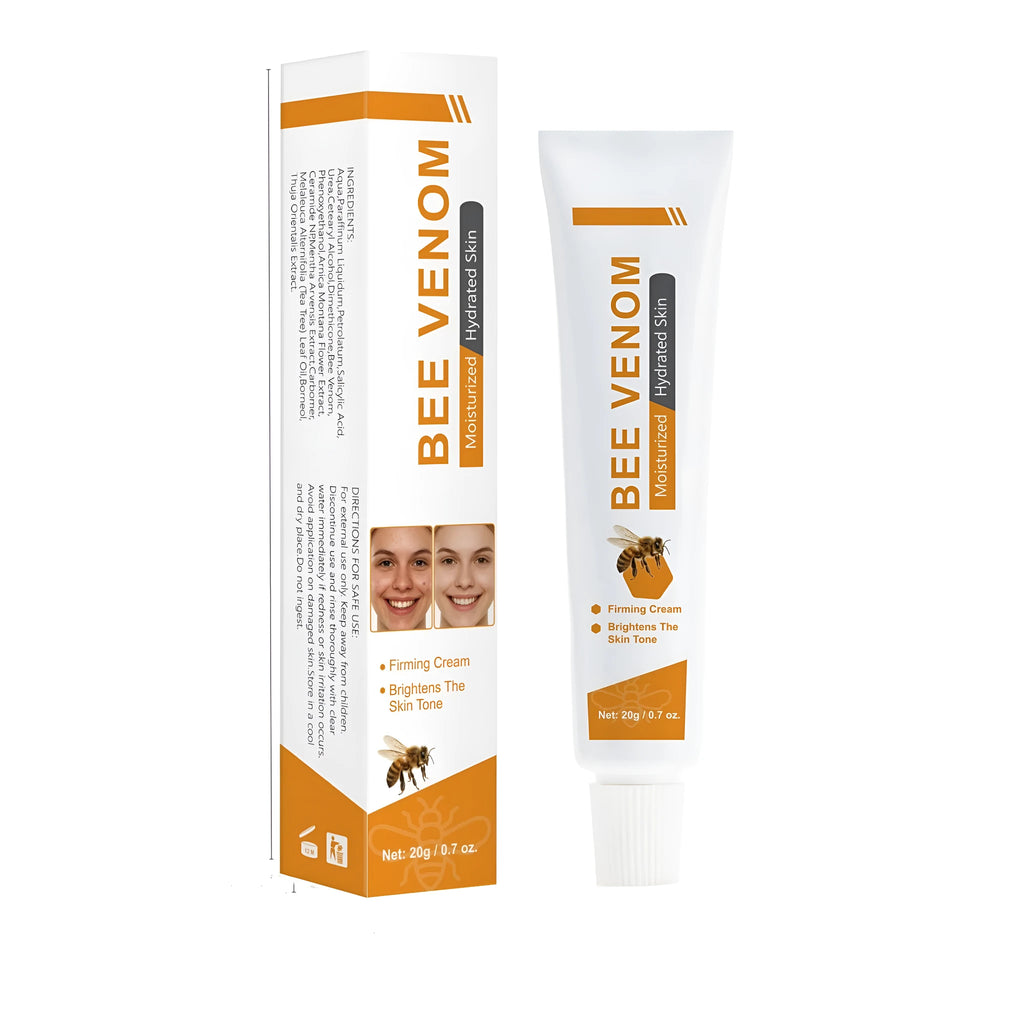 Universal Beauty Bee Facial Cream 20g jar with royal jelly for skincare.