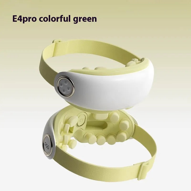 Smart Bluetooth rechargeable eye moisturising hot compress massage instrument in three colour options.
