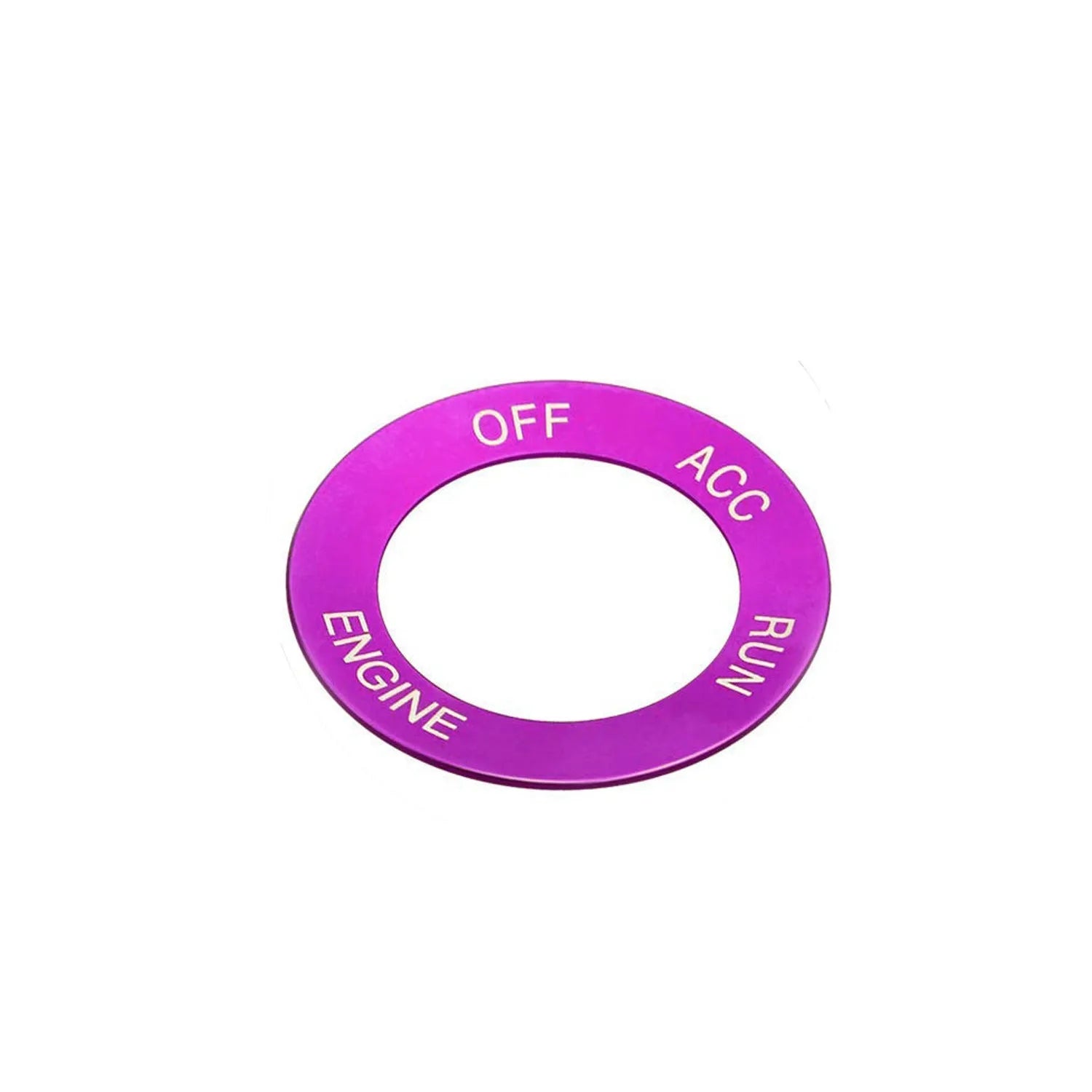 Aluminium alloy air conditioning knob decorative ring for Dodge Challenger and Jeep Grand Cherokee