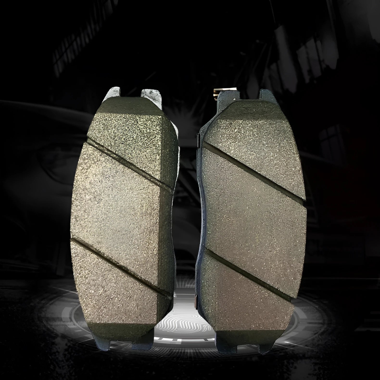 Aiteng Kyron Reste brake pad set part number 4813009A10 4813008BA0