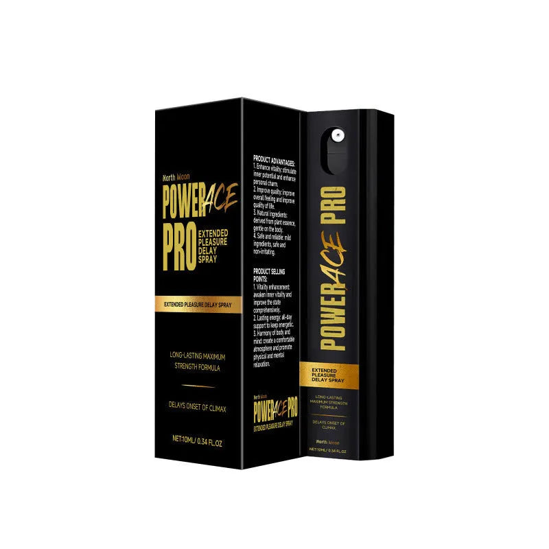 Men's compact 10 ml body spray bottle with natural extract formula for external care