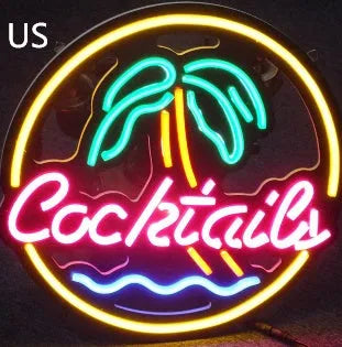 LED coffee neon billboard sign with super high brightness 3000lm output for commercial decoration