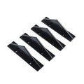 Universal 15cm triangle rear car spoiler in carbon fibre or black ABS for general motors vehicles